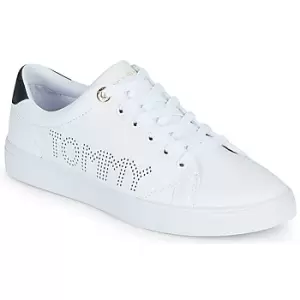 Tommy Hilfiger TH ICONIC CUPSOLE SNEAKER womens Shoes Trainers in White,6,6.5,3.5,4,5,6,6.5,7