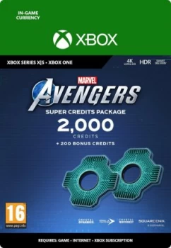 Marvel's Avengers 2200 Super Credit Pack Digital Download