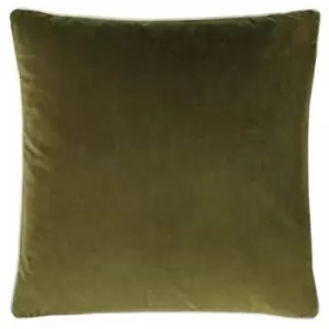 Furn Cohen Velvet Cushion Cover (One Size) (Olive) - Olive