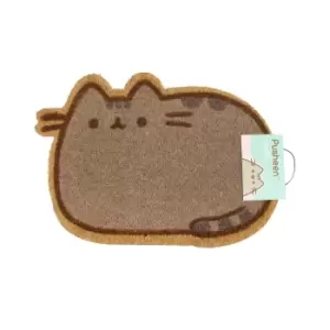 Pusheen The Cat Official Cartoon Door Mat (One Size) (Brown)