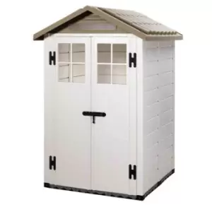 Shire Tuscany PVC Shed - 4ft x 4ft