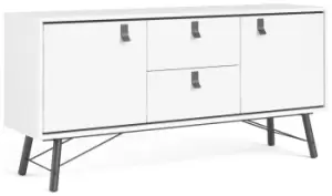 Ry 2 Door 2 Drawer Sideboard - White