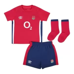 Umbro England Rugby Alternate Baby Kit 2021 2022 - Red