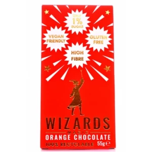 The Wizards Magic Orange Chocolate 55g 1% Sugar 55g