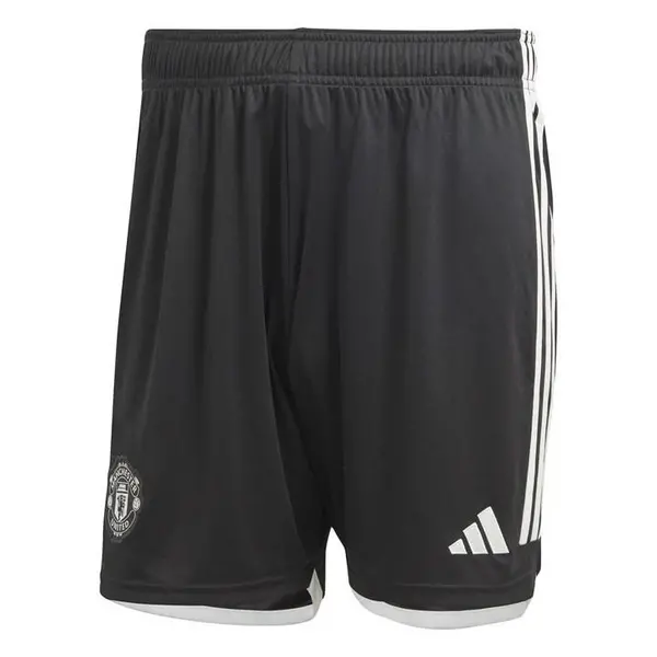 adidas Manchester United Away Shorts 2023 2024 Adults M Black 37645203390