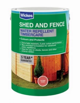 Wickes Water Repellent Timbercare - Autumn Cedar 5L