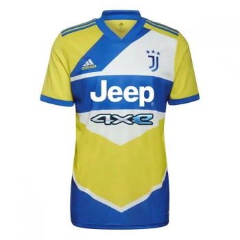 adidas Juventus Third Shirt 2021 2022 Junior - Yellow