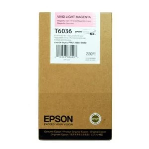 Epson T6036 Light Magenta Ink Cartridge