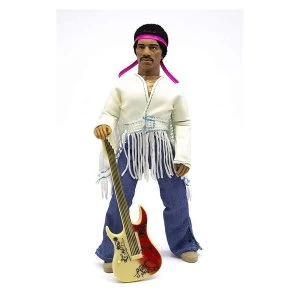 Jimi Hendrix Action Figure Woodstock Flocked 20 cm