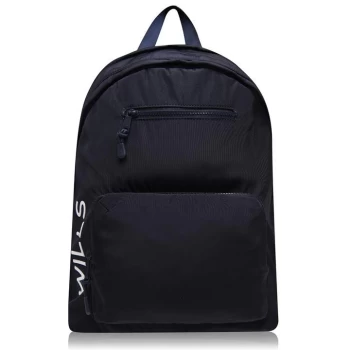 Jack Wills Hawkwood Nylon Backpack - Navy