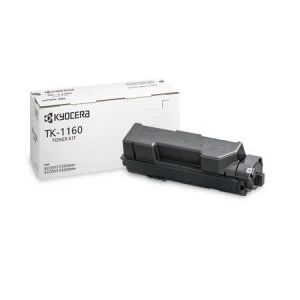 Kyocera TK1160 Black Laser Toner Ink Cartridge