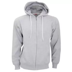 FDM Unisex Team Zip Hoodie (3XL) (Heather Grey)