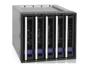 Icy Dock FatCage MB155SP-B 5 Bay Hot-Swap Backplane Cage