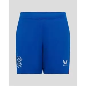 Castore Rangers Away Shorts 2023 2024 Juniors - Blue