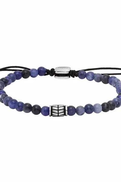 Fossil Jewellery Gents Fossil Jewellery Beaded Bracelet JF04414040