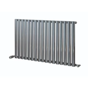 Towelrads Dorney Single Horizontal Radiator - Anthracite 600x1012