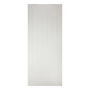 LPD Mexicano Cottage Fully Finished White Composite External Front Door - 2032mm x 813mm (80 inch x 32 inch) LPD Doors GRPMEXWHI32