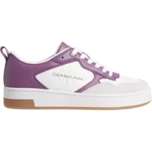 Calvin Klein Jeans Cupsole Low Lth Mono W - Purple