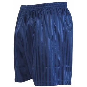 Precision Striped Continental Football Shorts 34-36" Navy Blue