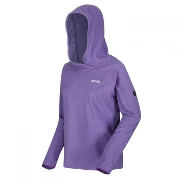 Regatta Womens Montes Fleece Hoodie - PlumJam/Lilc