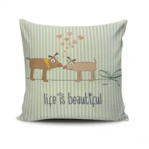 NKLF-339 Multicolor Cushion Cover