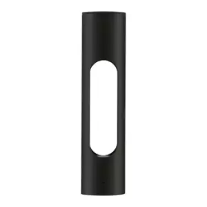 Hawaii 36cm Outdoor Bollard Black Aluminium LED 12W 372Lm 3000K IP65 - Merano