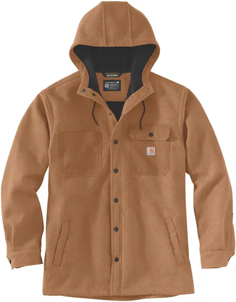 Carhartt Wind and Rain Bonded Jacket, brown, Size M