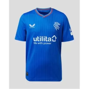 Castore Rangers Home Shirt 2023 2024 Juniors - Blue