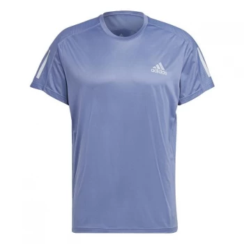 adidas Own the Run T-Shirt Mens - Orbit Violet