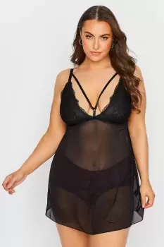 Mesh Lace Babydoll