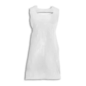 BBrand Apron Polythene White Pack of 1000