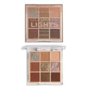 Makeup Revolution Ultimate Lights Eyeshadow Palette Feathered Nude