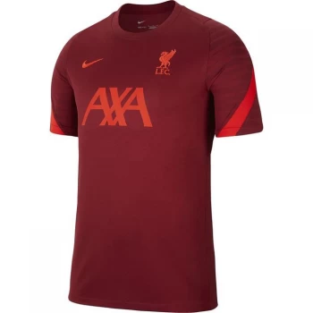 Nike Liverpool Strike Training Top 2021 2022 Mens - Red