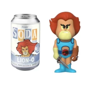 Thundercats Lion-O Vinyl Soda Figure in Collector Can