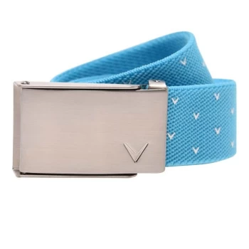 Callaway V Print Belt Womens - River Blue