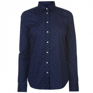 Gant Gant Dot Shirt Ladies - 423 PERSIAN BLU