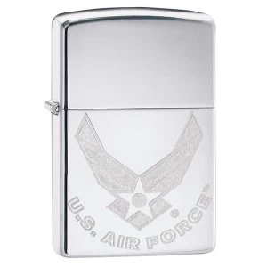 Zippo US AIR Force Logo Chrome Regular Windproof Lighter
