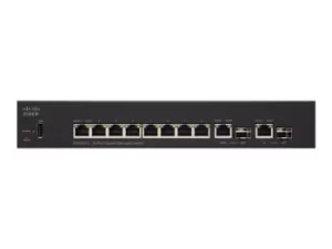 SG350-10 10-Port Gigabit Managed Switch, 280 x 170 x 44 mm, 1.09 kg, NA