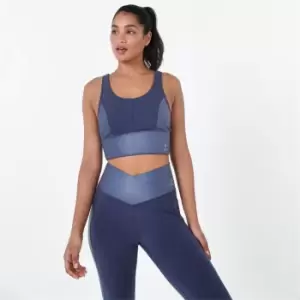 Biba BIBA Active Panelled Sports Bra - Grey