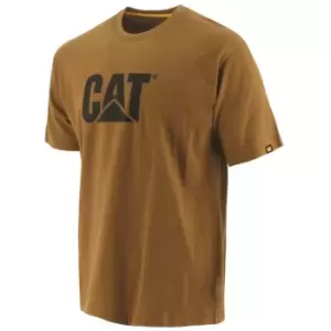 Caterpillar Trademark Logo T-Shirt Bronze - Large