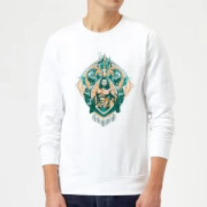 Aquaman Seven Kingdoms Sweatshirt - White