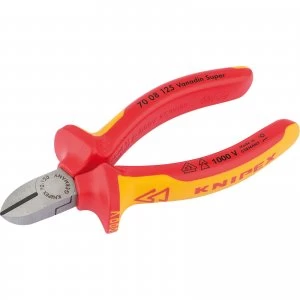 Knipex Insulated Diagonal Side Cutters 125mm