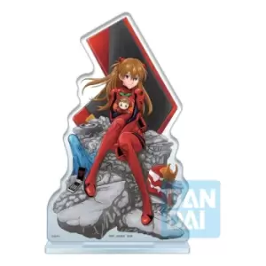 Evangelion: 3.0 + 1.0 Ichibansho Acrylic Figure Asuka Shikinami Langley (Operation Started!) 20 cm