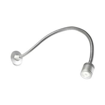 Leds-c4 Lighting - Leds-C4 - LED 1 Light Adjustable Wall Light Reading Lamp Anodised Aluminium