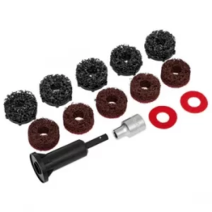 Sealey VS8002 Stud Hub Cleaner 14pc