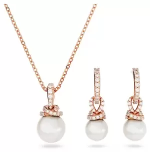 Swarovski 5672835 Originally Necklace and Earrings Set Rose Jewellery