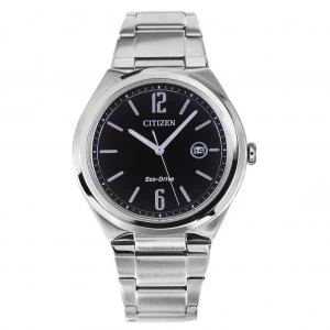 Citizen Eco-Drive Mens Stainless Steel Watch AW1370-51E