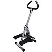 HOMCOM Steel Manual Home Exercise Bike Grey