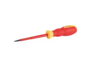 Silverline 716610 VDE Soft-Grip Electricians Screwdriver Slotted