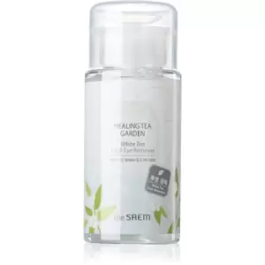 The Saem Healing Tea Garden White Tea Eye and Lip Makeup Remover for Sensitive Skin 150ml